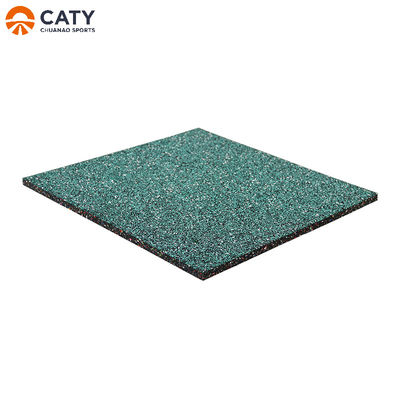 Độ dày 2cm Sports Rubber Floor Mats Wear Resistant Fireproof
