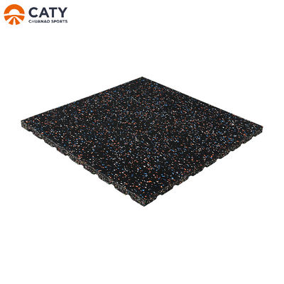 Gỗ cao su bền Gym Mats tái chế, không độc hại Garage Gym sàn cao su