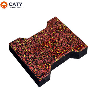 Không độc hại con chó xương cao su Paver, cao su Multiscene ngoài trời ván sàn