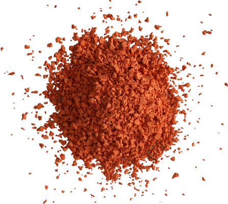 Đường chạy EPDM Granules cao su Màu cam Multiscene Không độc hại