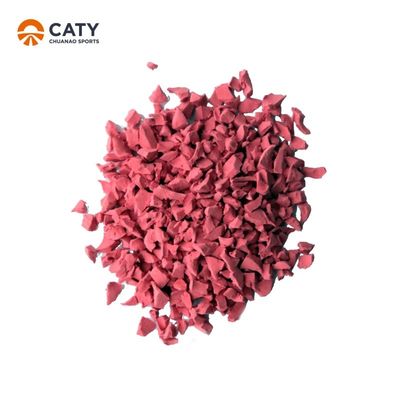 Các hạt cao su EPDM đa chức năng màu đỏ 1-3mm cho trường mẫu giáo