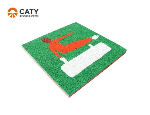 Sàn sân chơi EPDM thực tế, 1,2g/Cm3 Chăn cao su ngoài trời cho khu vực chơi