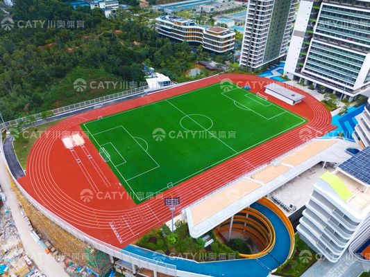 Sandwich System Spray Coating Running Track Cho Sân vận động thi đấu đại học