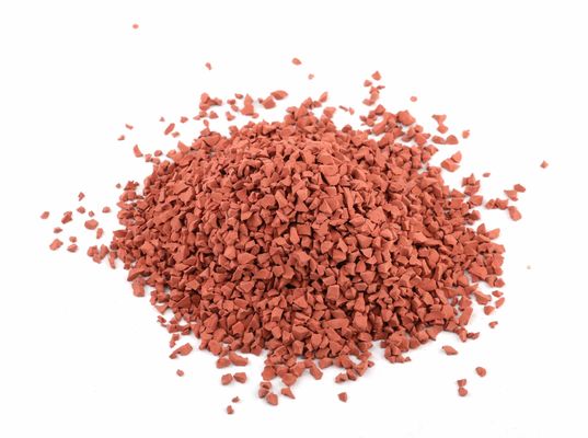 Granules cao su EPDM đầy màu sắc Thấm sốc Miếng cao su cho đường đua chạy