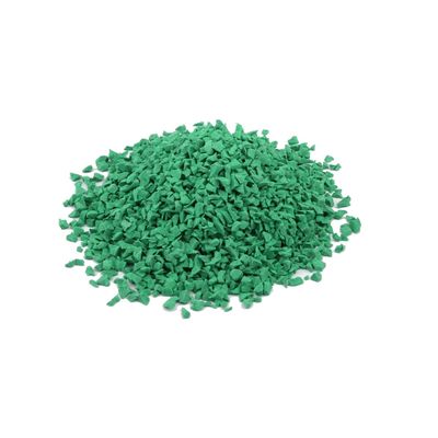 Green EPDM Particle Ethylene-Propylene-Diene Monomer Rubber Granules cho sàn thể thao