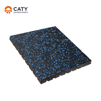Đường cao su phòng tập thể dục đầy màu sắc thoải mái chống mệt mỏi Gỗ thể dục