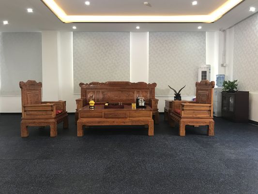 bề mặt mịn mật độ cao dễ làm sạch cao su thảm không độc hại hạng nặng phòng tập thể dục thảm hấp thụ âm thanh sàn thể dục