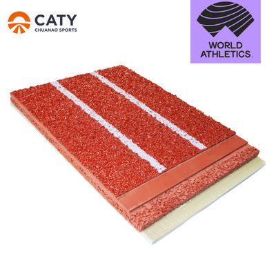 Trong nhà & ngoài trời 8-13mm Spray phủ Sandwich đường chạy cao su thể thao đường băng cho thể thao sàn chạy bộ đường