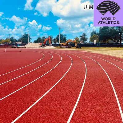 Sàn cao su EPDM hấp thụ giật được IAAF phê duyệt cho đường đua chạy cho sử dụng chuyên nghiệp và giải trí