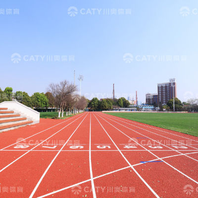 Dễ lắp đặt Gốm tổng hợp Đường chạy Đường chạy thể thao Vật liệu Đường chạy EPDM Sàn cao su