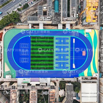 Đường đua được chế tạo sẵn tốt nhất cho trường học hiệu quả chi phí Đường đua được chế tạo sẵn EPDM Granules Bulk Supplier