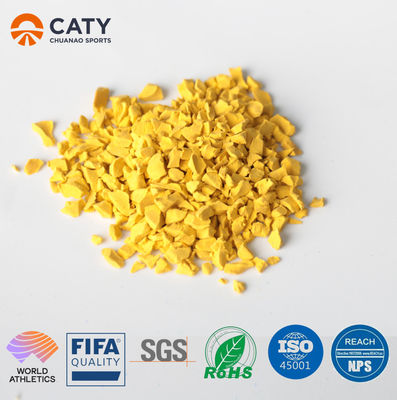 Ultra bền sân chơi EPDM Granules sàn bề mặt ướtPour cao su hấp thụ cú sốc EPDM cao su Granules