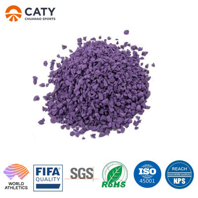 Hiệu suất cao ướt đổ sân chơi bề mặt sàn EPDM cho công viên khu vực giải trí dân cư