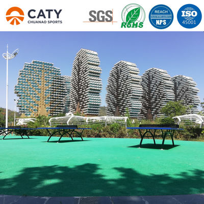Granules cao su không độc hại màu sắc sàn EPDM Granules cao su hấp thụ sốc