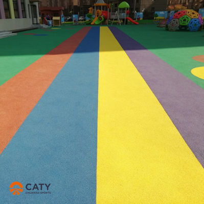 Vật liệu đường đua cao cấp EPDM cao su hấp thụ va chạm chống thời tiết