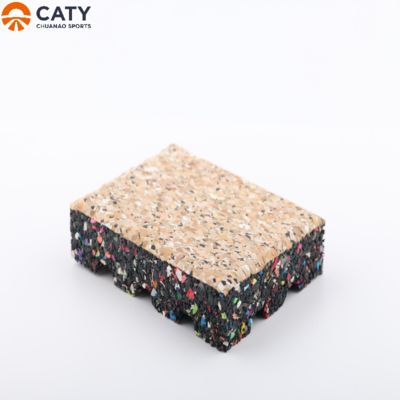 Gạch cao cấp cao cấp đa màu, thiết kế thẩm mỹ với chống trượt và hấp thụ va chạm cho khu vực phòng tập thể dục