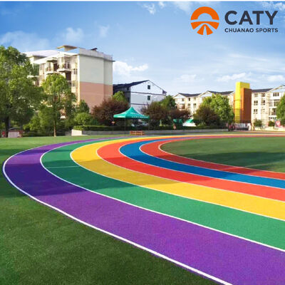 Phòng chống tia cực tím đường đua thể thao Vật liệu sân chơi Granules cao su EPDM