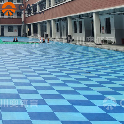 Sàn an toàn EPDM không độc hại, hấp thụ va chạm và bền cho sân chơi và công viên