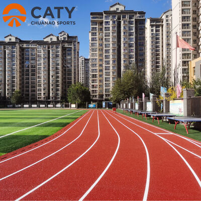 Đường chạy Sandwich hấp thụ sốc và hiệu suất cao giá cả phải chăng cho các trường học và cơ sở thể thao