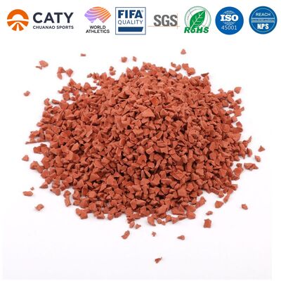 Phòng chống tia cực tím đường đua thể thao Vật liệu sân chơi Granules cao su EPDM