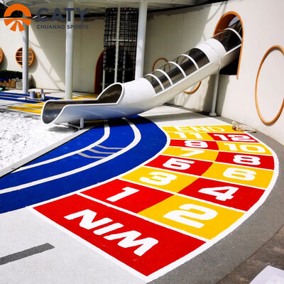 bán nóng màu sắc ổn định và đàn hồi hạt cao su EPDM cho đường đua chạy bộ và sân chơi