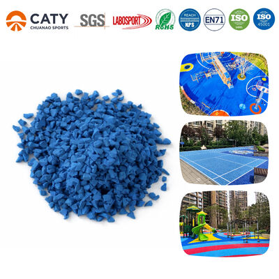 EPDM cao su hạt cao su sàn thể thao Epdm sân chơi sàn sân chơi lắp đặt đường đua