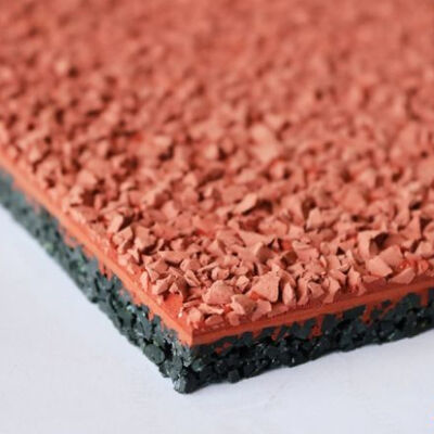 WA chứng nhận phát sóng Sandwich đường chạy thể thao EPDM SBR đường chạy thể thao cao su