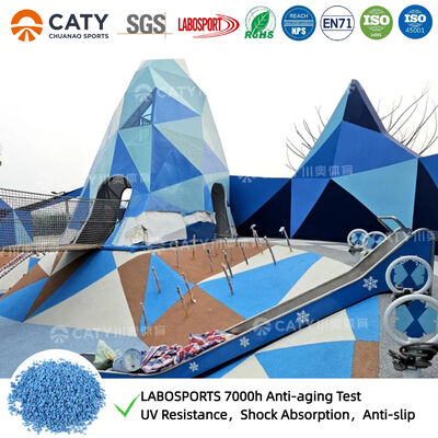 Granules cao su EPDM thân thiện với môi trường để hấp thụ cú sốc và sàn cao su sân chơi chống thời tiết