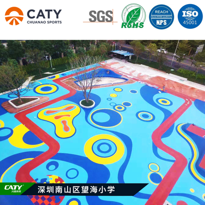 Granules cao su EPDM chống tia UV màu sắc cho sàn sân chơi chống trượt