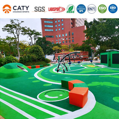Granules cao su tổng hợp EPDM đa màu cho sàn sân chơi cho chạy Tartan chống trượt bề mặt Khu vực chơi trẻ em